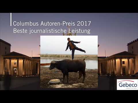 VDRJ Columbuspreis 2017 Autoren Preis Gold 2 beste Reportage