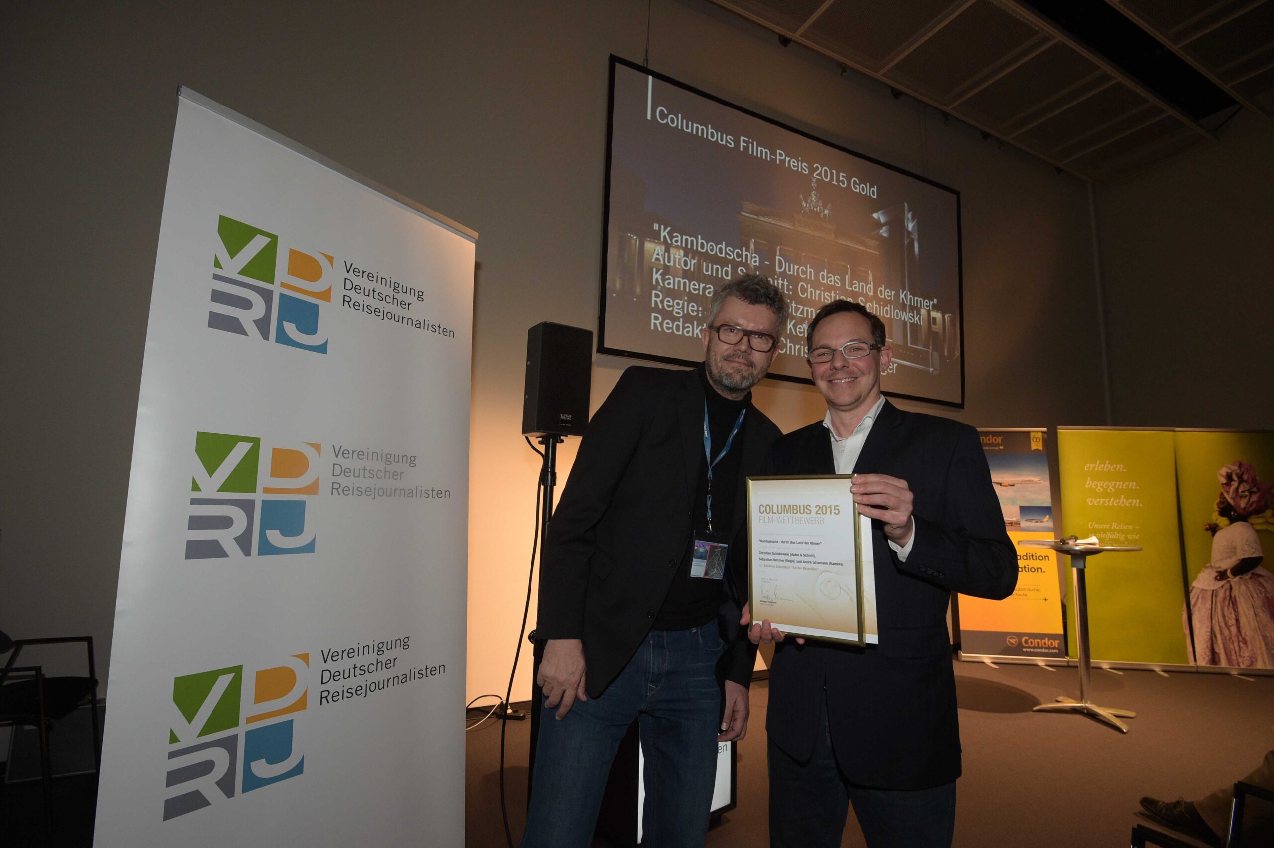 Columbus Film Preisverleihung 2015 Gold Christian Schidlowski ZDF Arte Thomas Radler web