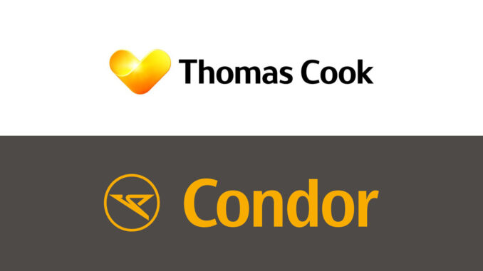 Logos von Thomas Cook und Condor