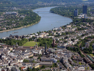 Panoramablick auf die Bundesstadt Bonn; Foto: Presseamt der Stadt Bonn/Martin Sondermann
