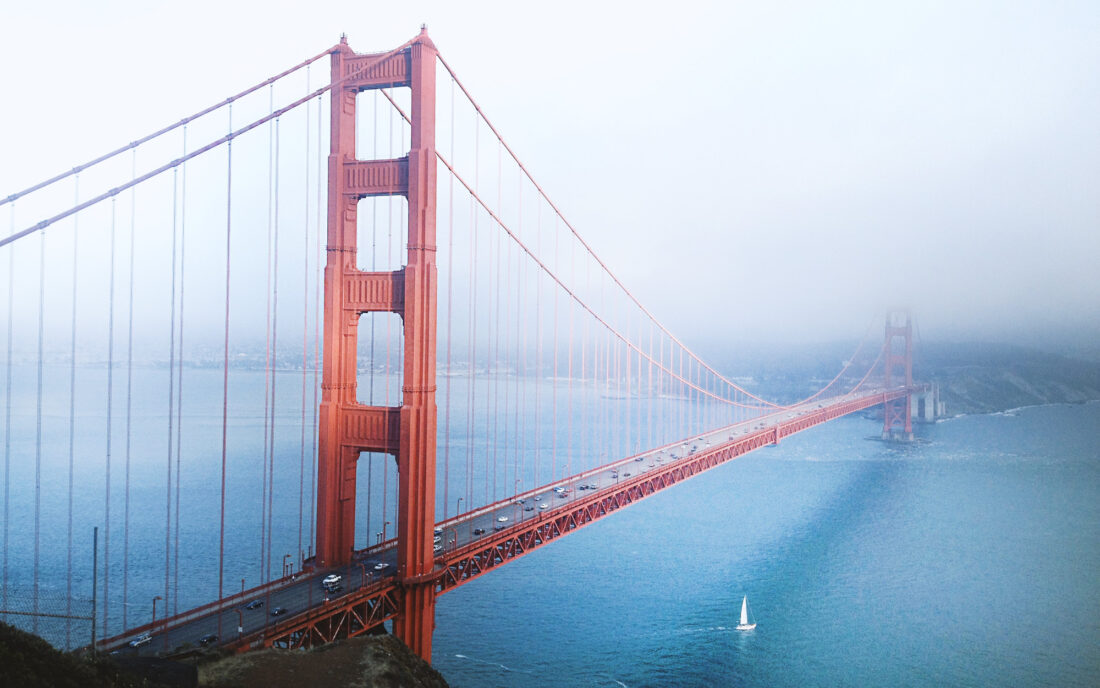 Golden Gate Bridge in San Franzisco
