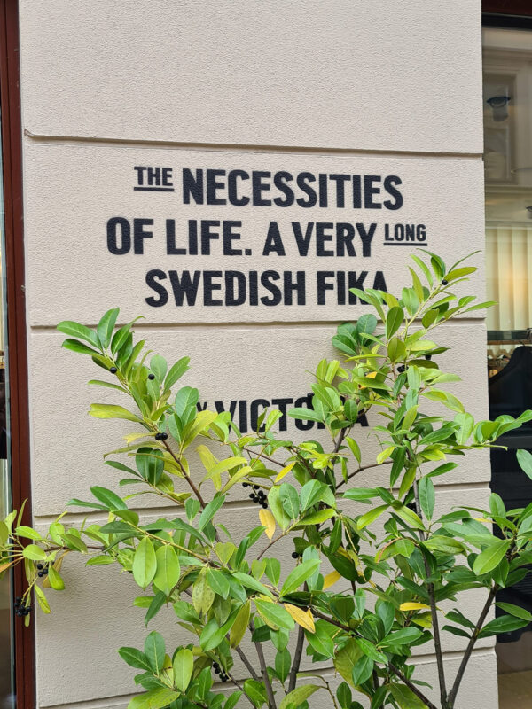Ein Besuch in Schweden ohne eine typische Kaffeepause (Fika) ist undenkbar. (Bild: Antje Gerstenecker)